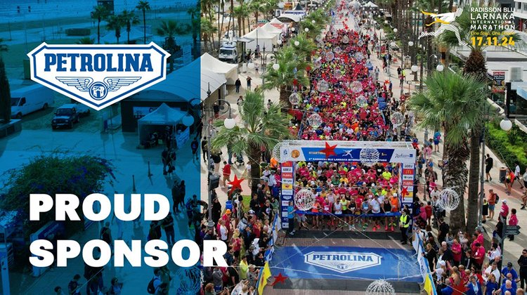 Petrolina as Major Sponsor of the 7th Radisson Blu International Larnaka Marathon