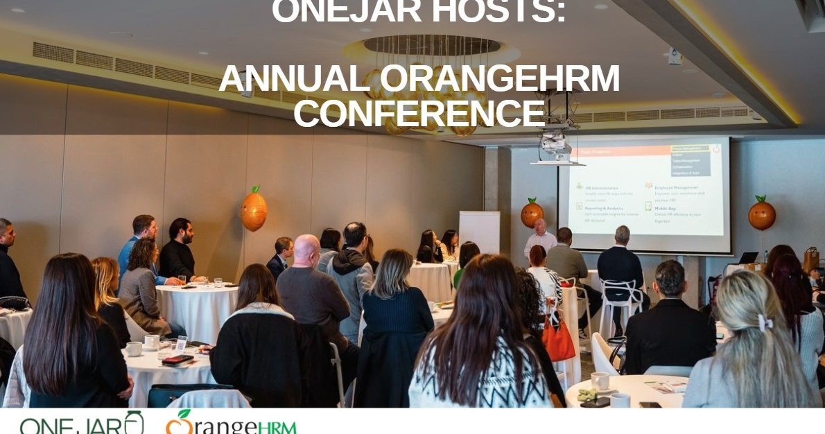 OneJar successfully hosts the annual OrangeHRM Conference in Limassol | CBN