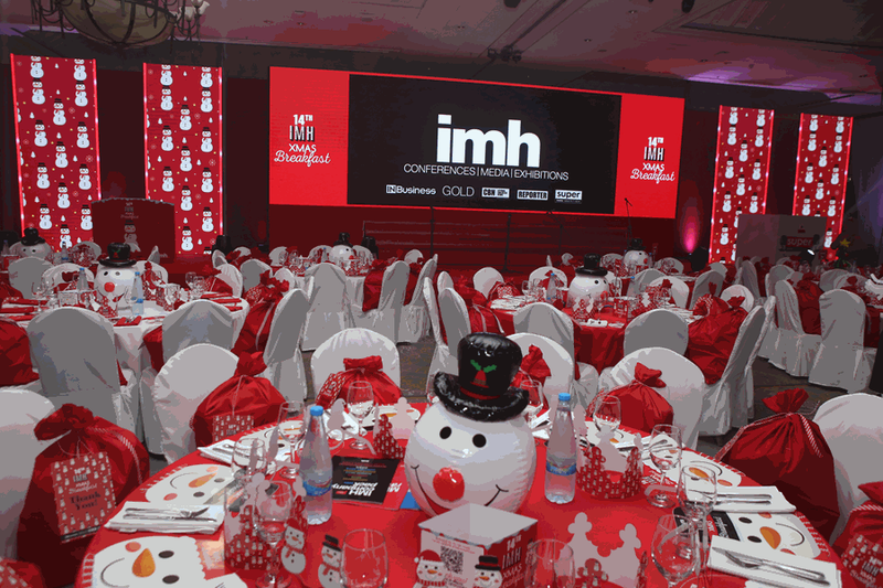 14th IMH XMAS Breakfast Business elite enjoys a relaxed and festive